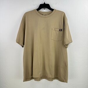 Dickies T-shirt Mens‎ XL Brown Utility Minimalist Workwear Gorpcore Hunting Camp